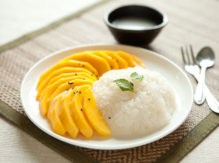 Sticky Rice in Coconut Milk and Mango