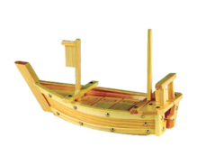 Wood Boat 60cm