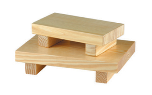 Wooden Sushi Tray (S)