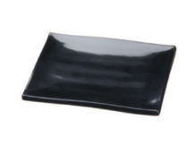 Melamin Plate – Black 150