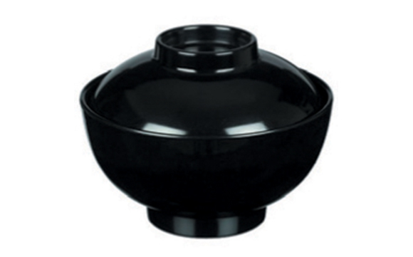 Melamin Bowl Black 123