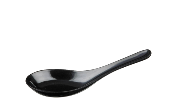 Melamin spoon – Black 9101