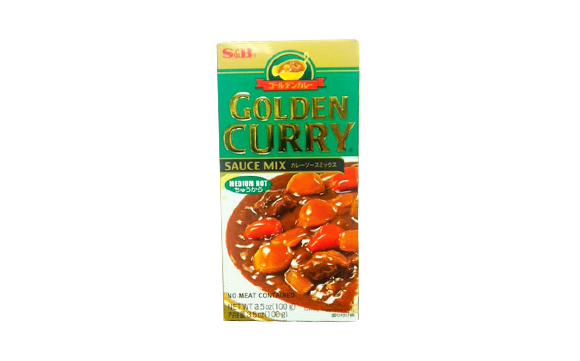 Golden Curry Sauce mix medium hot