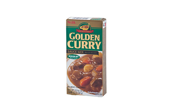 S&B EX GOLDEN CURRY MEDIUM HOT 92 gr*12*2/ctn