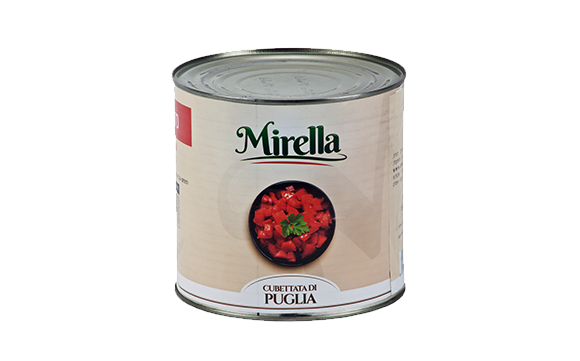Mirella Chopped  tomatoes 2,5 kg. O/T