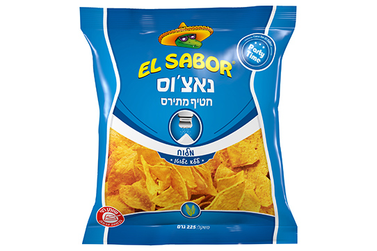 NACHO CHIPS SALTED 225 g* 10 units / ctn