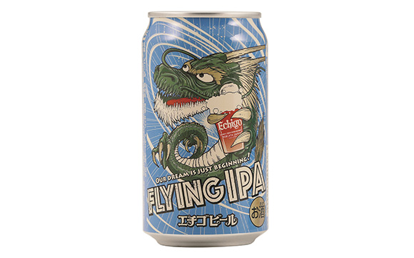 Echigo beer Flying IPA can 350 ml * 24/ctn