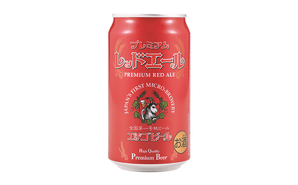 Echigo beer Red ALE can 350 ml * 24/ctn