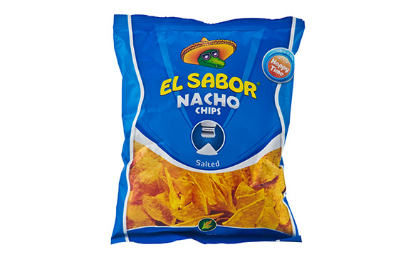 NACHO CHIPS SALTED 100 g* 16 units / ctn