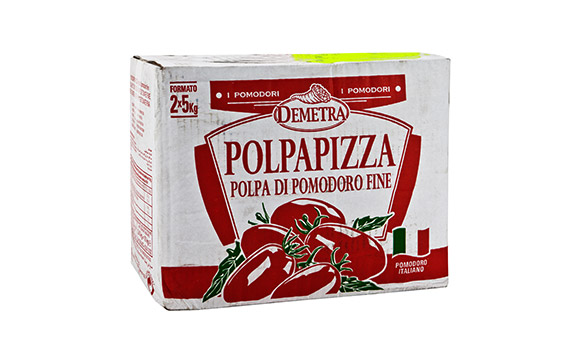 POLPAPIZZA”Crushed Tomatoes 2*5KG
