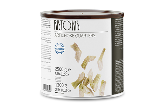 Artichoke quarters in water 2.5kg