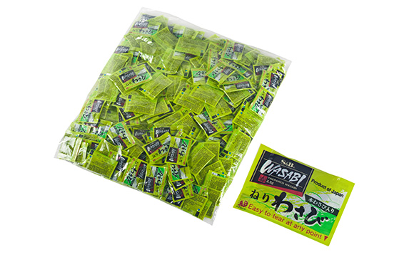 Wasabi Sachet 2.5 gr * 500 units *8 bags /ctn