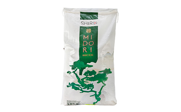 Shiro MIDORI-Calrose Rice – Portugal 20kg*1/ctn