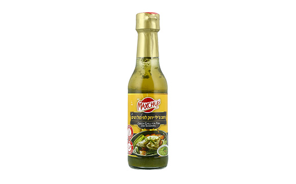 רוטב צ'ילי ירוק לתיבול דגים 250 מ"ל- מאקצ'אפ