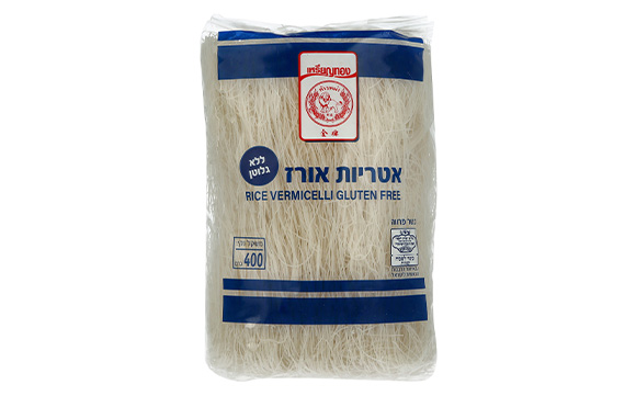 אטריות אורז דקות 400 ג' ורמיצ'לי(ליאן טונג)ללג