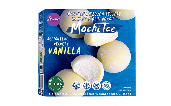 Buono mochi ice Vanilla 26g*6* 12/ctn