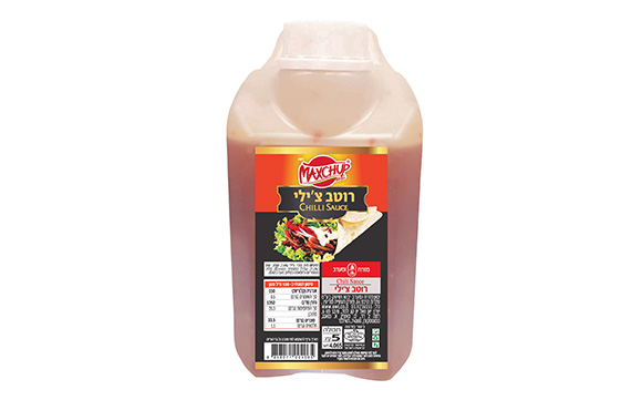 Chili Sauce with garlic 5kg MAXCHUP*3/Carton