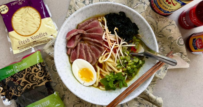 מרק ראמן בקר קל להכנה