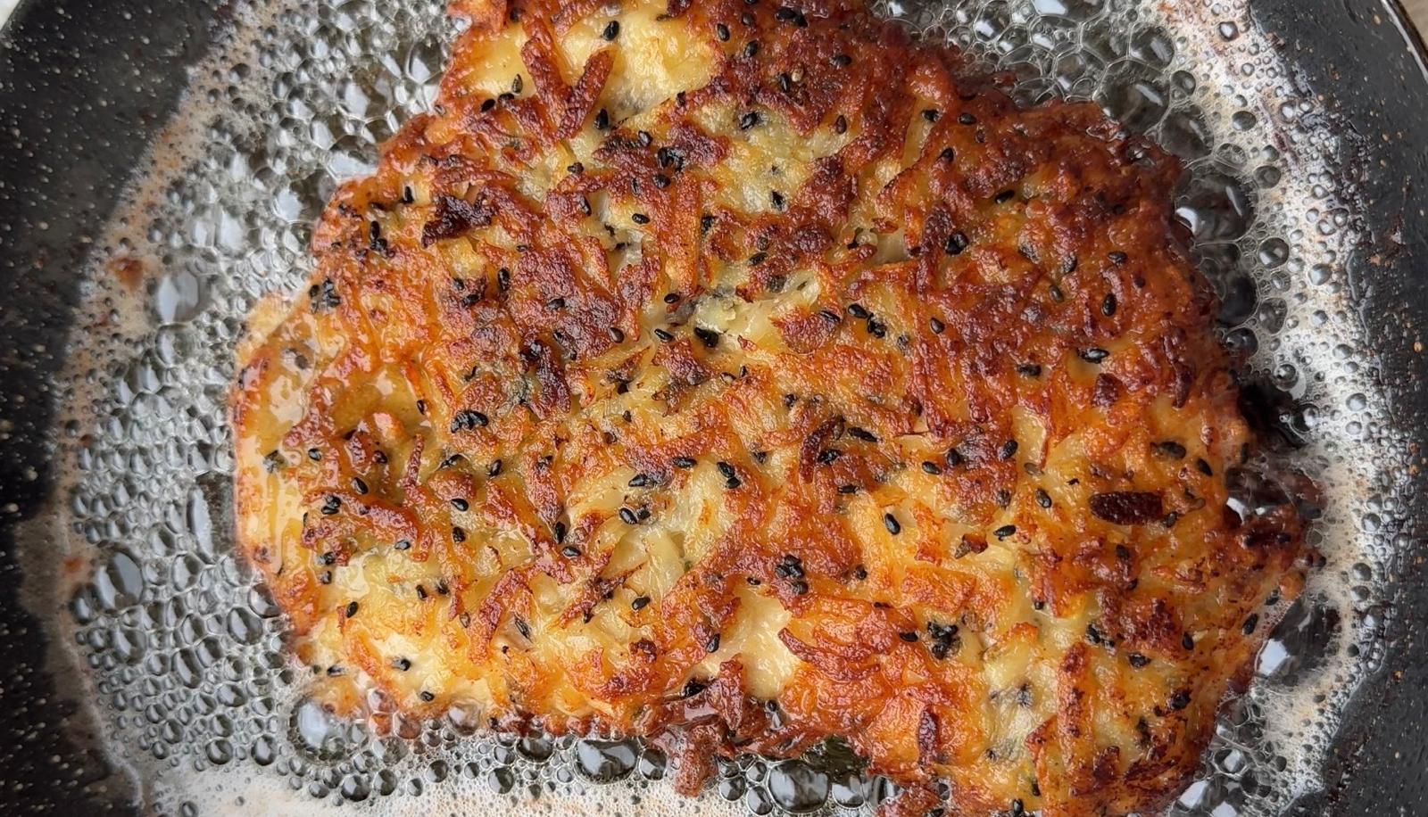 לביבת שניצל ענקית