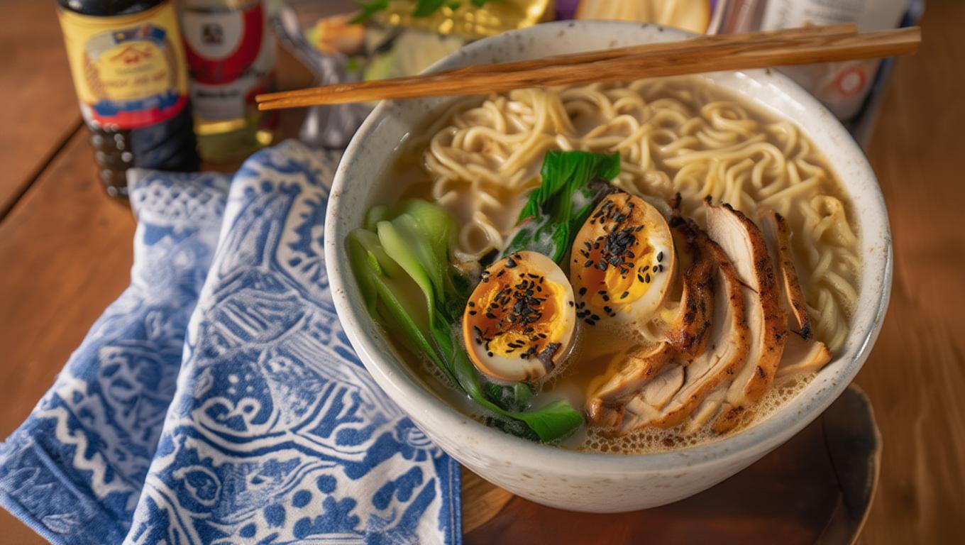 ראמן עוף אמיתי מסורתי