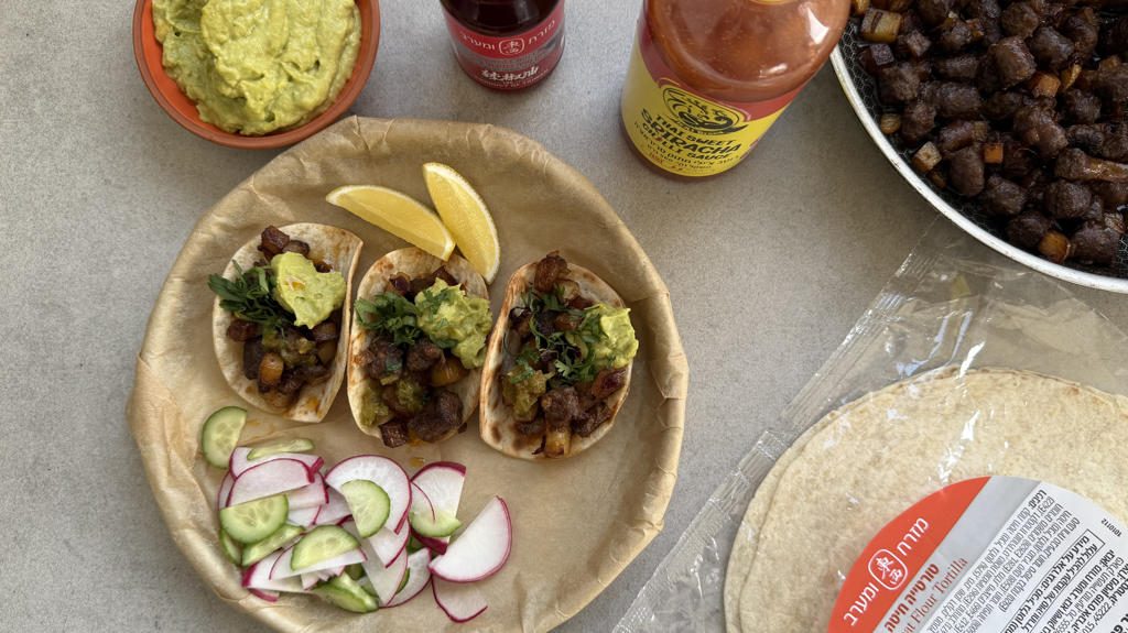 טאקו מרגז ותפוחי אדמה