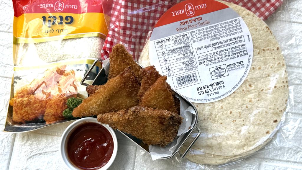 קריספי שניצל טורטיה